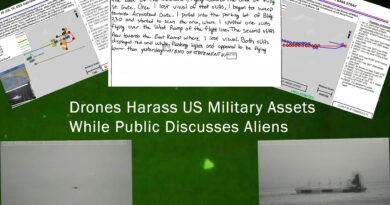 Drones Harass US Military Assets While Public Discusses Aliens